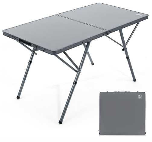 Сгъваема къмпинг маса EVER ADVANCED 120 x 60 см, за 4-6 души