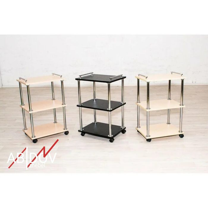 Помощница тележка на роликах для салона красоты от производителя.