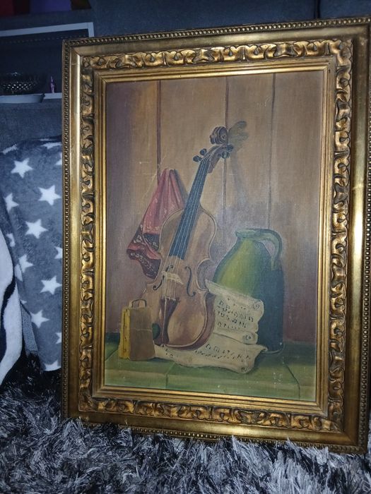 Tablouri  vechi pictură în ulei pe pănză