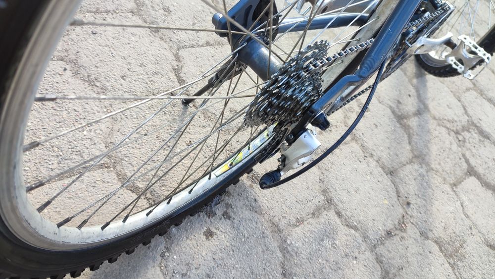 Велосипед алюминиевый