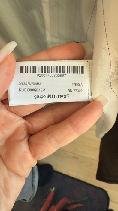 Премиум дълго палто Zara с плат от италианската фабрика Manteco