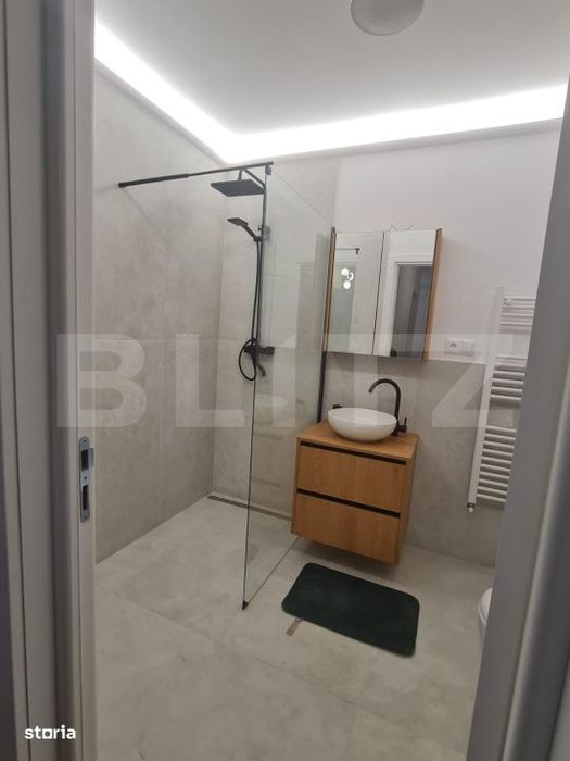 Apartament decomandat, mobilat si utilat, parcare, zona Terra