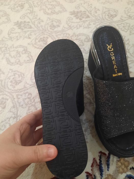 Новые тапочки на платформе