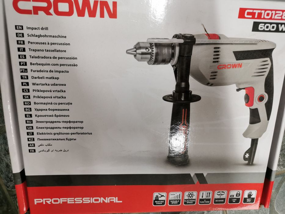 CROWN дрель - ударная CT10128