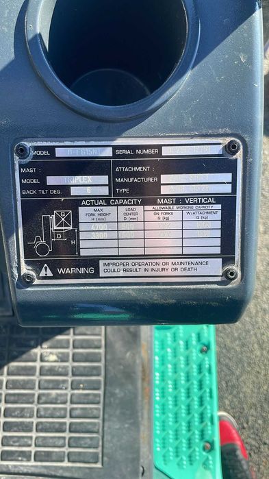 Stivuitor Mitsubishi FG15NT GPL/Benzina