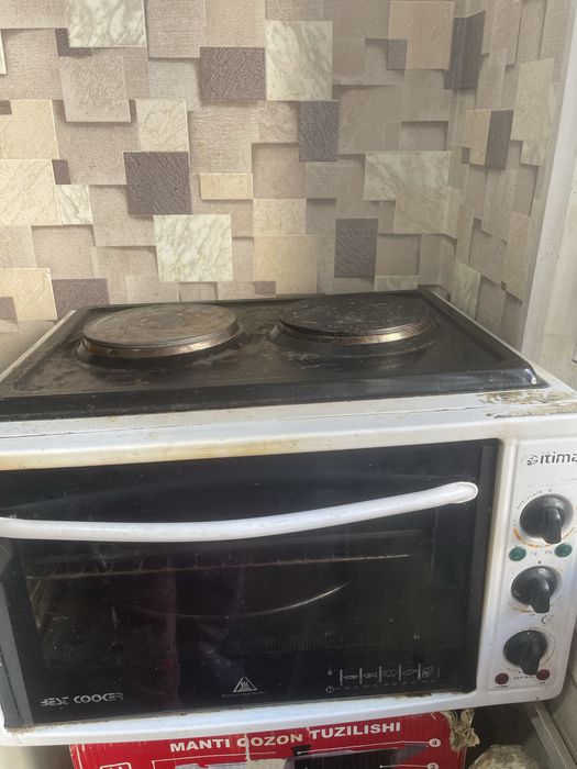 Gaz plita va mini pech va elektr oʻchoq