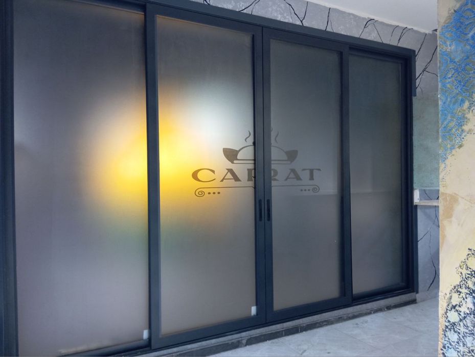 Матовий пленка,Tanirovka танировка наклека окна