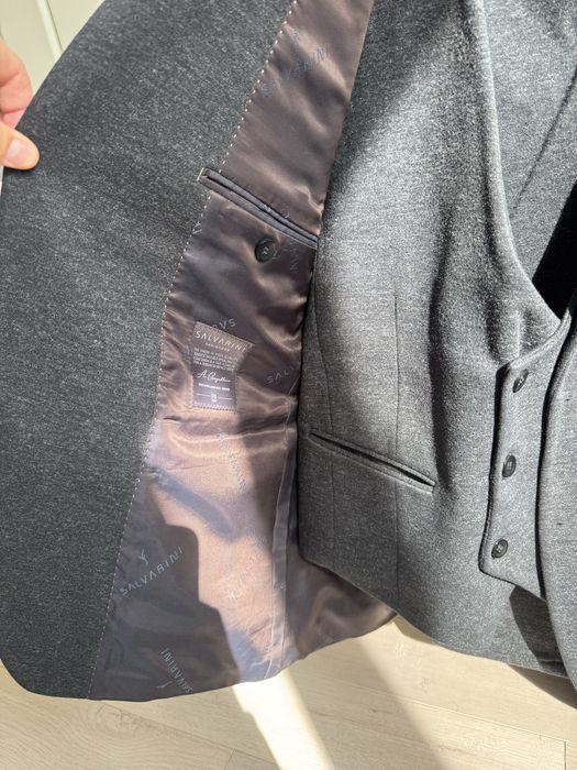 Теплый костюм тройка