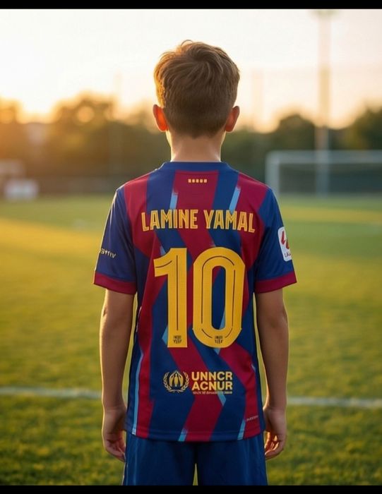 LAMINE YAMAL 10 детско юношески футболни екипи НОВО сезон 2026-27 година