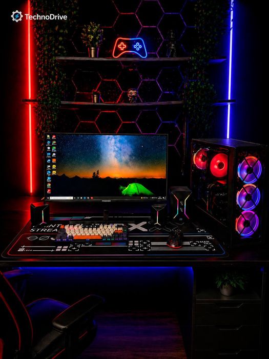 !Компьютер I3 10100F/16Gb/256Gb/RX580 8Gb Монитор 27 100hz