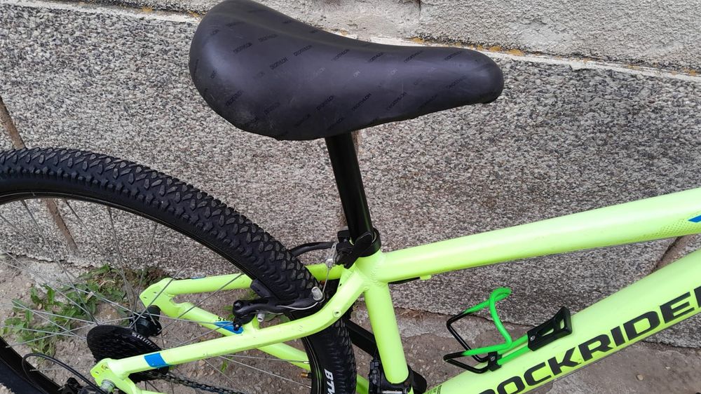 Bicicleta mountainbike Rockrider ST100, hardtail, 27,5 Inch, Aluminiu, 21 viteze