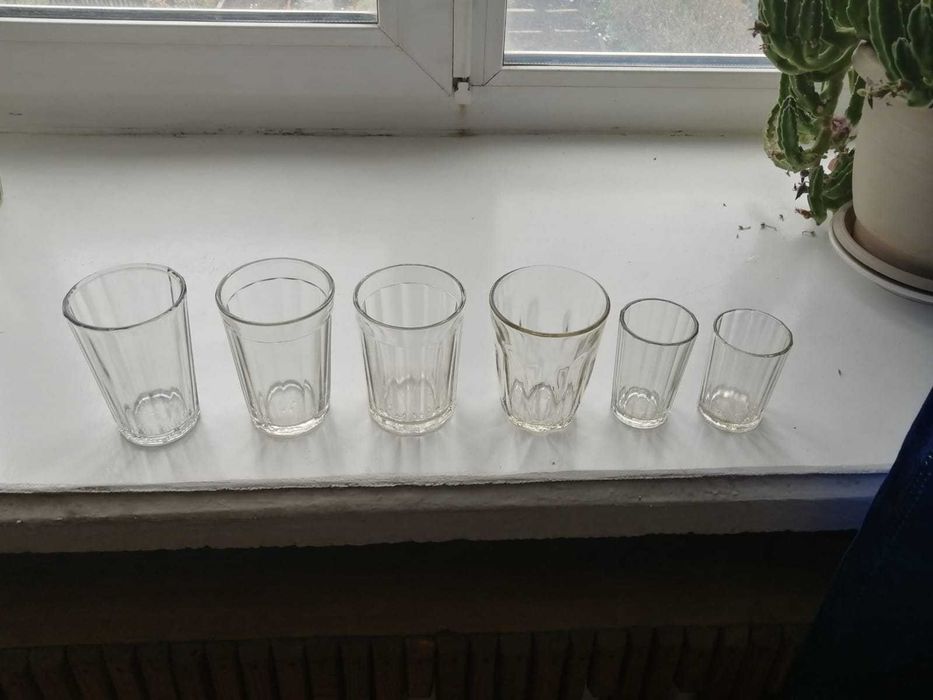 Продам стаканы граненые.