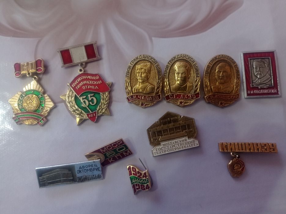 Значки Советских времен