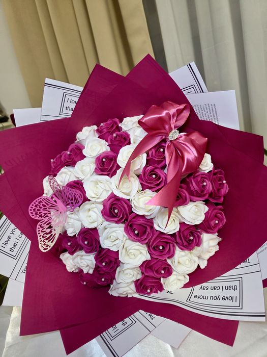 Buchete din trandafiri de sǎpun