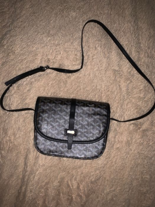 Мужская барсетка goyard black