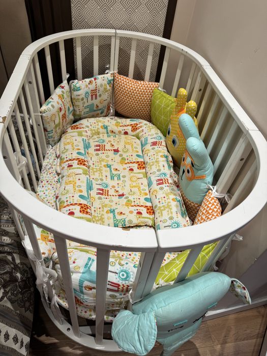 манеж-кроватка 3 в 1