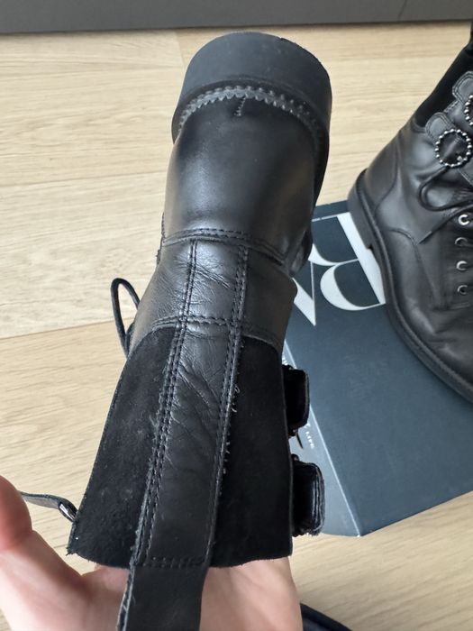 Zara дамски боти ест. кожа- 37 номер