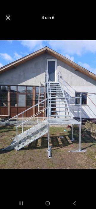 De vanzare scara de zincata la comanda si cum dorit si transport