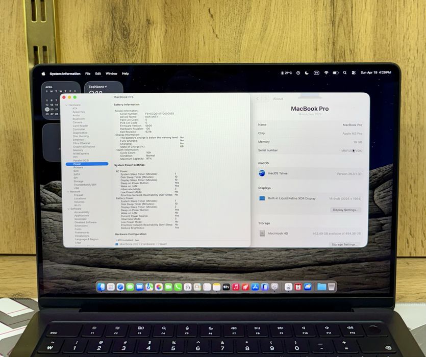 Macbook M3 Pro 18/512GB 97%