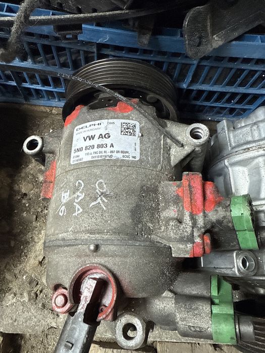 Compresor clima ac 1.4 tdi 2.0 tdi vw golf 6 7 polo 6r skoda fabia 3