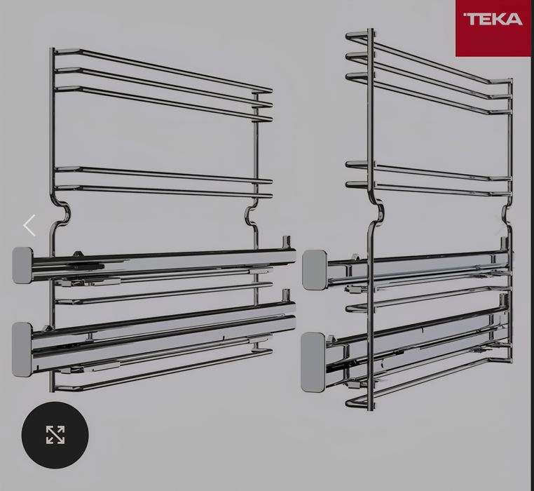 Телескопични решетки за фурна