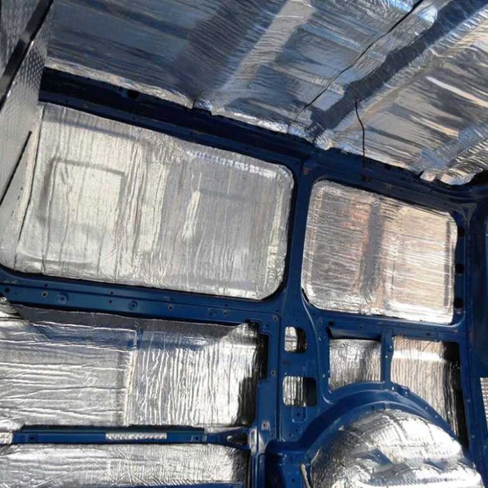 Шумоизолация за кола/Самозалепващо фолио - 120x100x6mm.