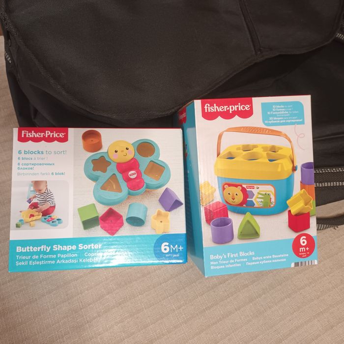 Fisher Price 2 НОВИ сортер на Фишър прайс