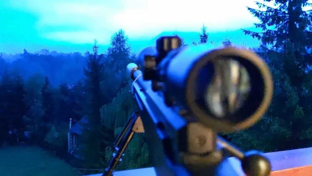 Pusca *PUTERE REALA* 5.3 J Arma Sniper Mauser CU LUNETA Manuala ARC