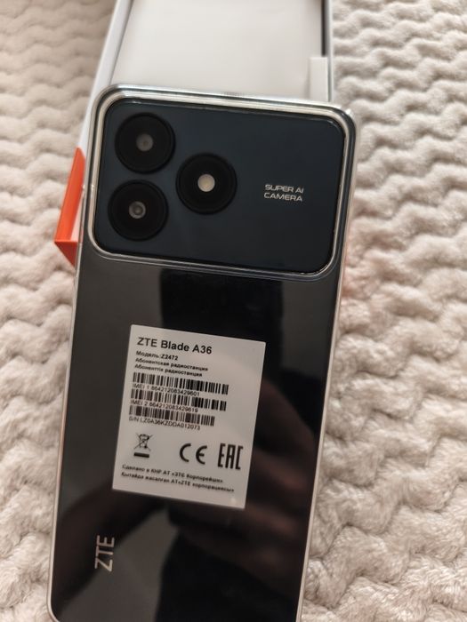 Продам новый телефон ZTE A36