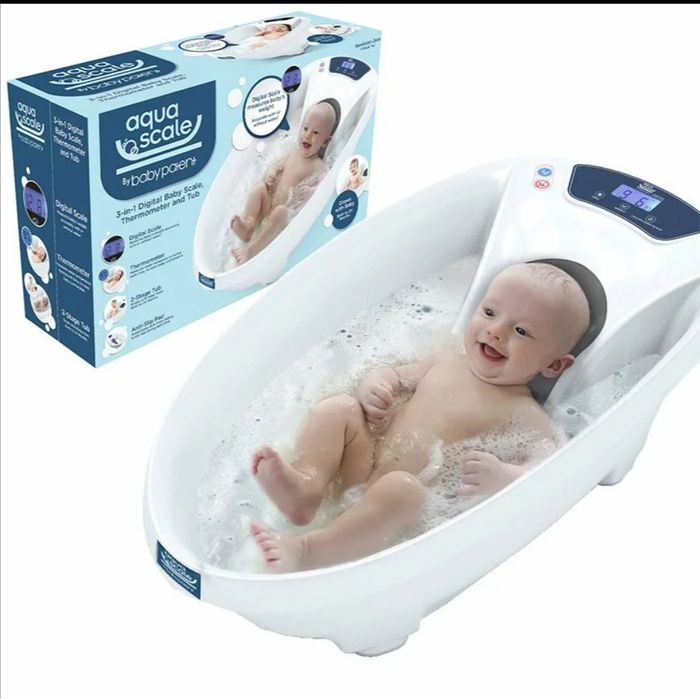 Детская ванночка Aqua scale с весами