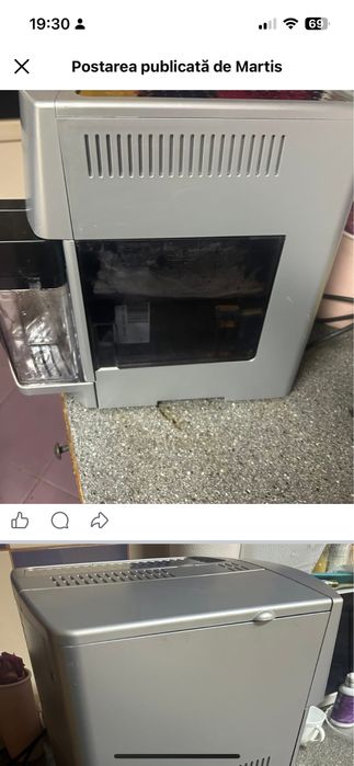 Delonghi magnifica capucino