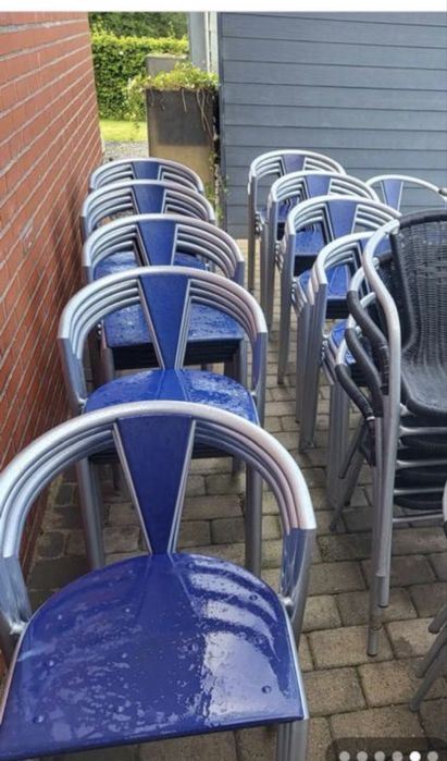 Scaune pentru exterior zincate