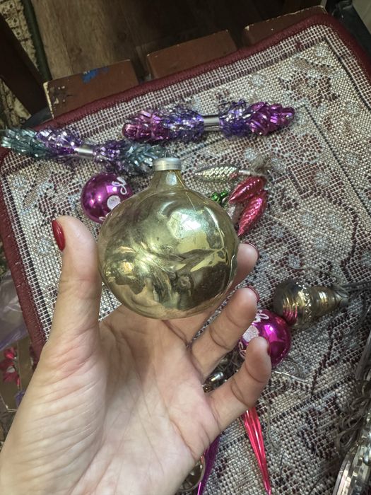 Елочные игрушки СССР в хорошем состоянии