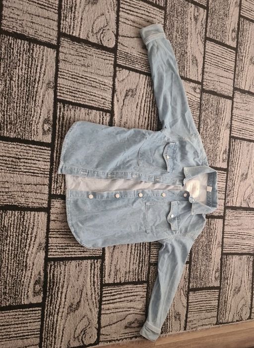 Geaca de blugi albastra H&M