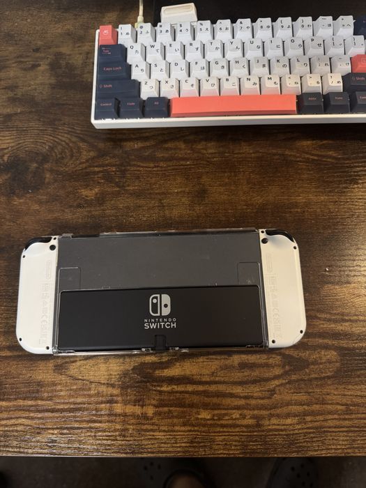 nintendo switch oled alb