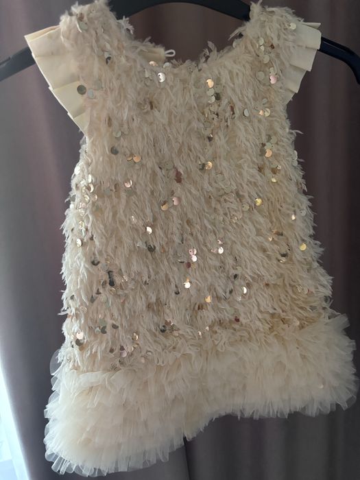 Детска блестяща рокля размер 98