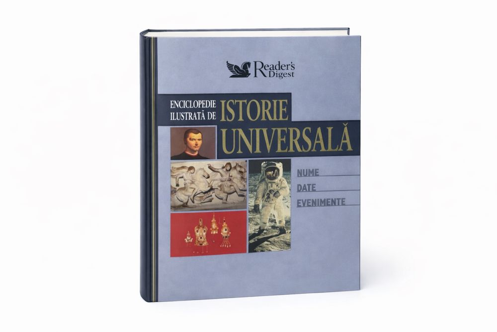 Enciclopedie ilustrata de istorie universala! Readers Digest.