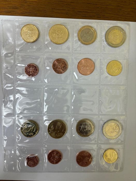 Vând lot de 10 seturi UNC  Euro 2026 Bulgaria