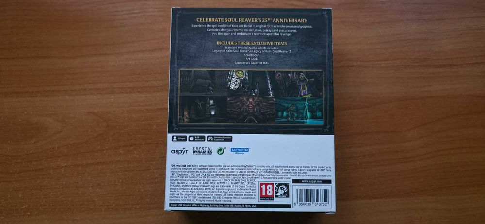 Soul Reaver 1+2 Remastered Deluxe Edition PS5 с лично предаване само във ВАРНА
