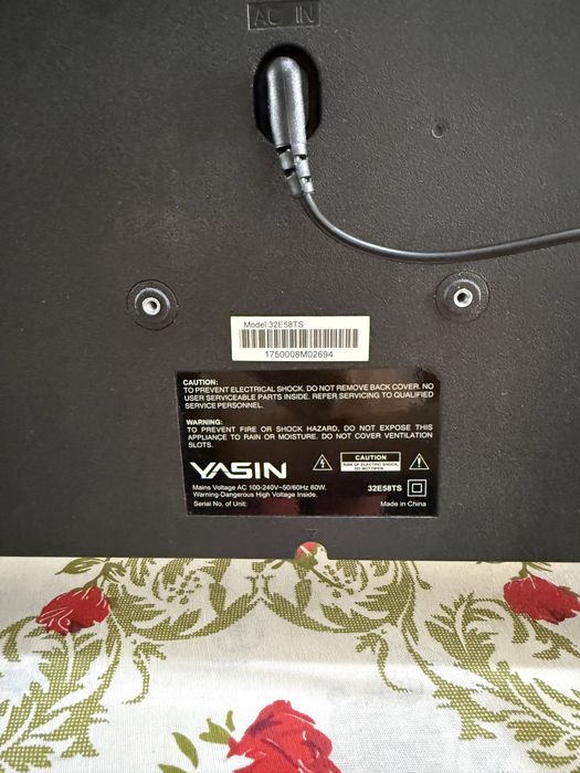 Телевизор YASIN LED-32E58TS