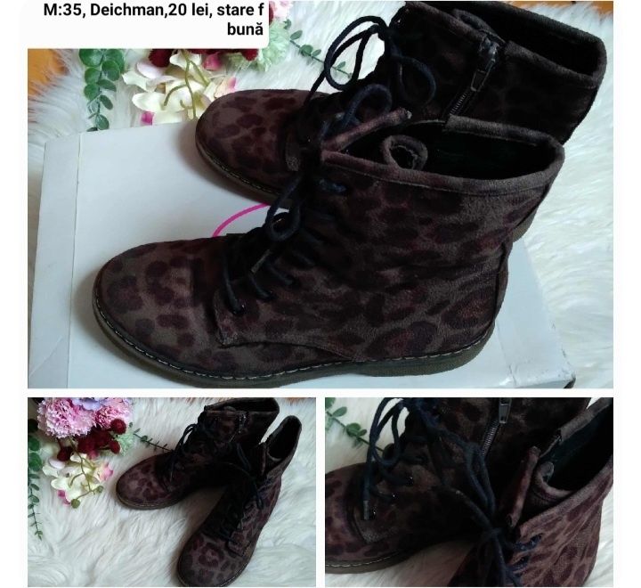 Cizme Graceland &Deichman, măr.35,20 lei