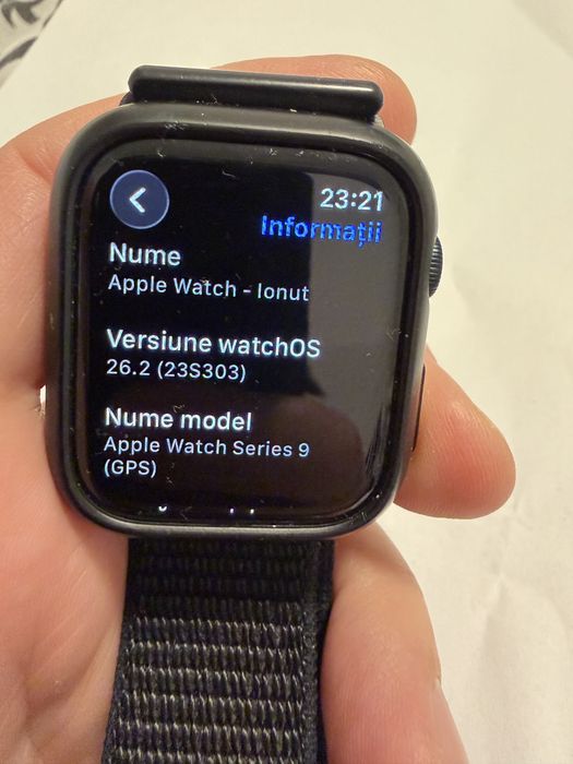 Apple watch seria 9 , 45 mm