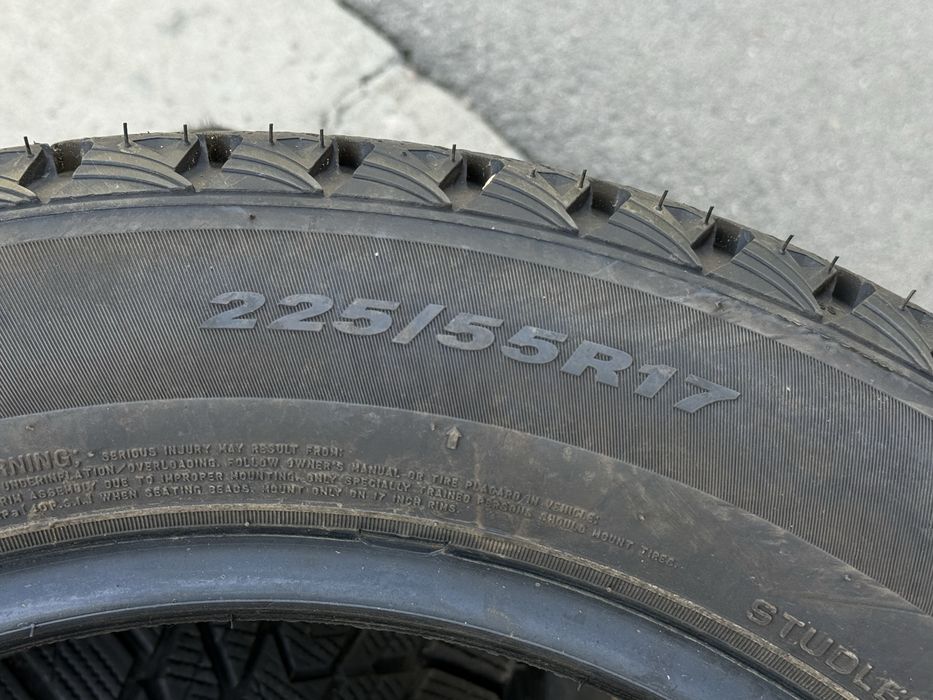 225|55 R17. Roadstone.