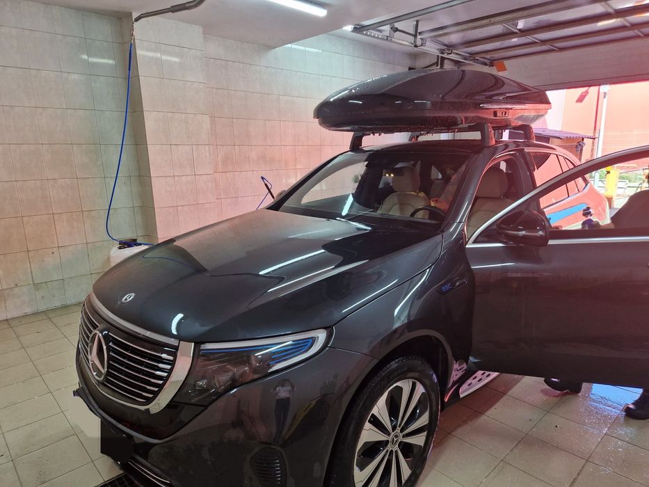 Mercedes-Benz roofbox XL, 590 litres + Bare suport de bază