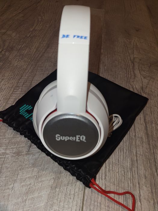 Căști SuperEq s1 albe