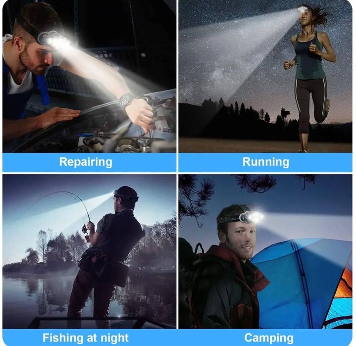 Фонарь налобный оригинал!