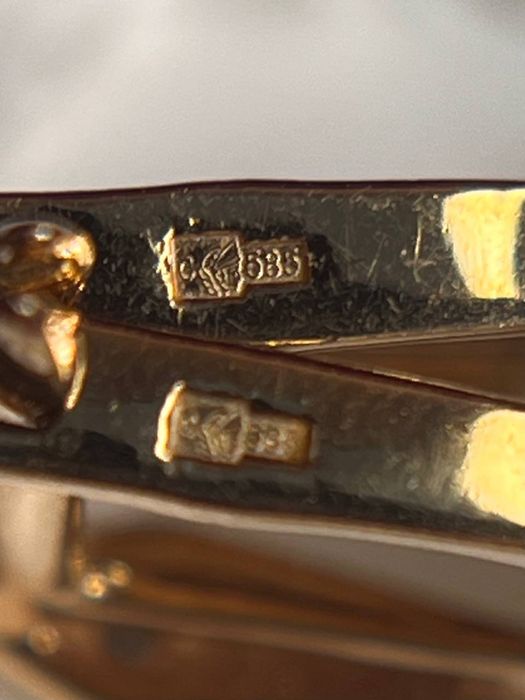 Золотые серьги/BariBarShop/0·0·12