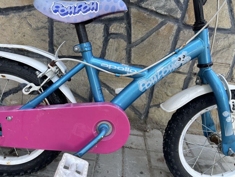Bicicleta copii pompom roti 14”