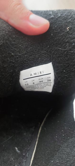 Amiri ma1  crystal full accesories