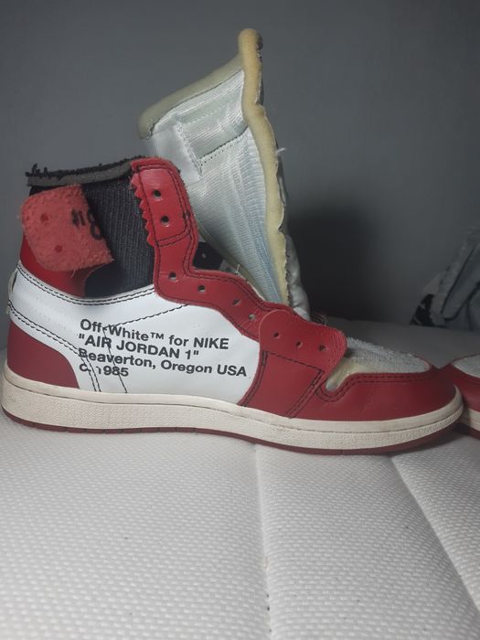 Off-White × Nike Air Jordan 1 chicago Jordan 1 Retro High Off-White Chicago Men's - AA3834-101 - US